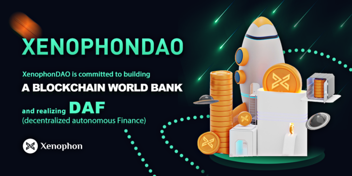 XenophonDAO is committed to building a blockchain world bank with a user-focused approach to building DAO consensus and breaking centralized rule XenophonDAO is committed to building a blockchain world bank with a user-focused approach to building DAO consensus and breaking centralized rule