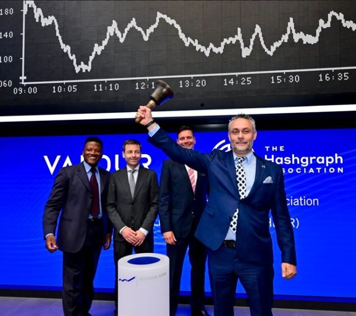 The Hashgraph Association and Valour Launch Valour Hedera (HBAR) ETP at Frankfurt Exchange The Hashgraph Association and Valour Launch Valour Hedera (HBAR) ETP at Frankfurt Exchange